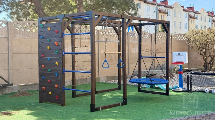 Interaktív fa játszótér