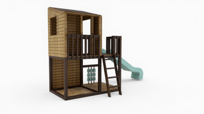 Kompakt fa játszótér