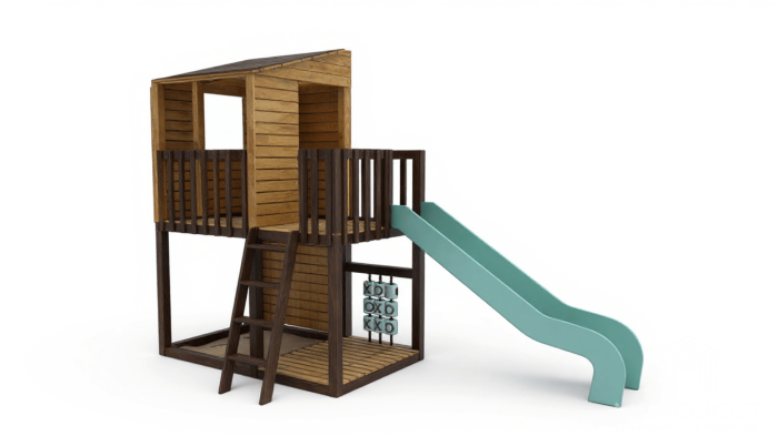 Kompakt fa játszótér