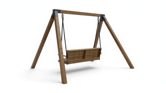 Klasszikus kerti hinta