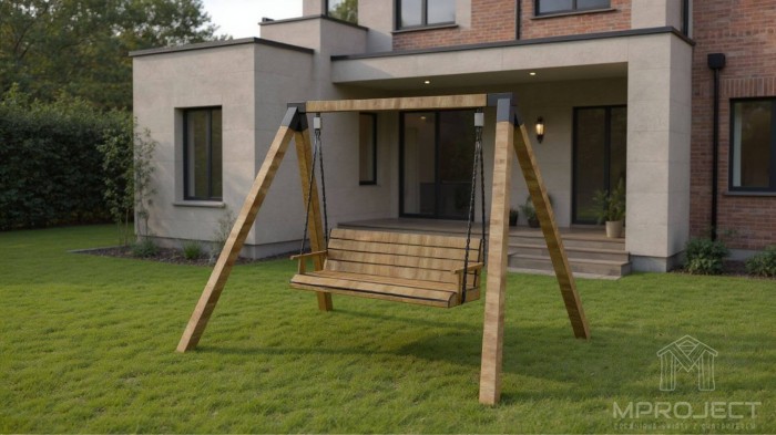 Klasszikus kerti hinta