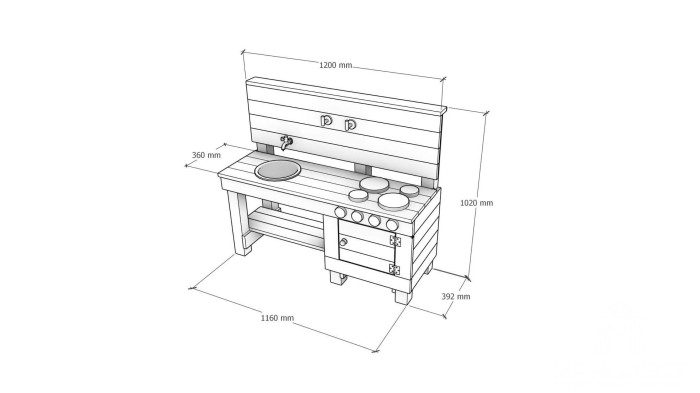 Oktató jellegű sárkonyha